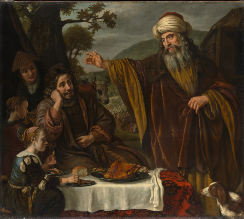 Abraham's Parting from the Family of Lot Jan Victors 1655